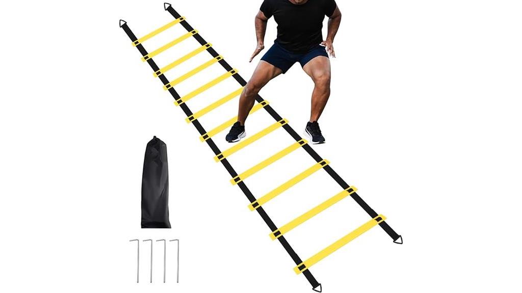 12 rung agility ladder set