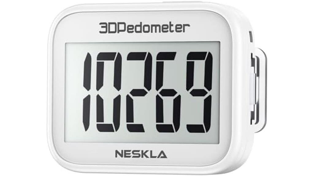 3d walking step counter