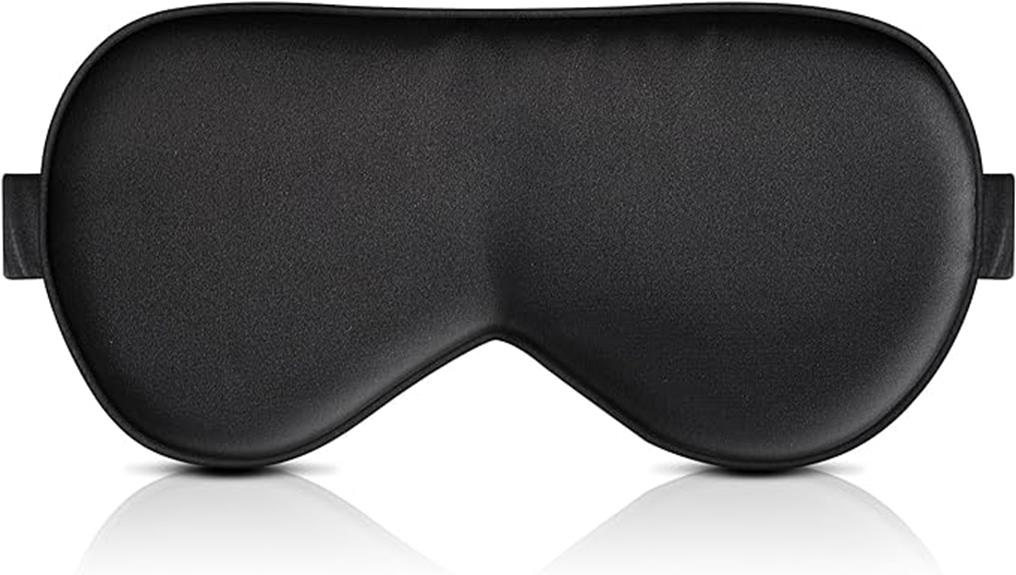 adjustable silk sleep mask