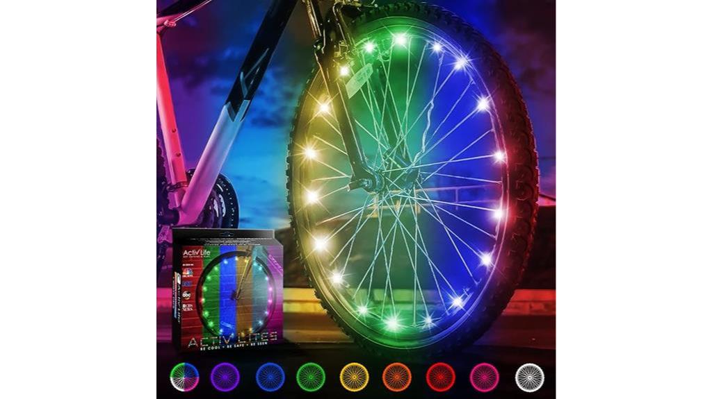 color changing bicycle lights