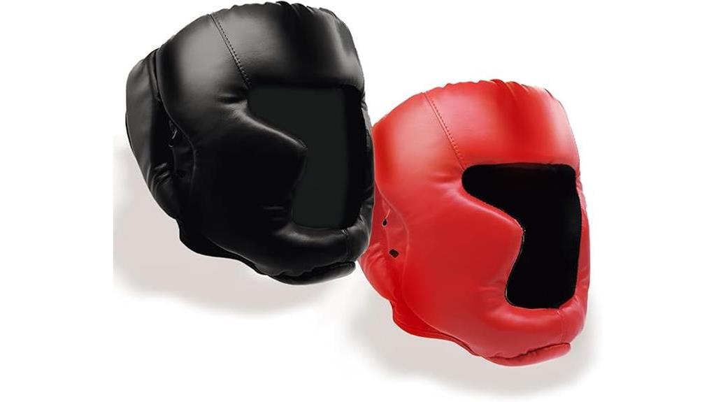 dual boxing headgear set