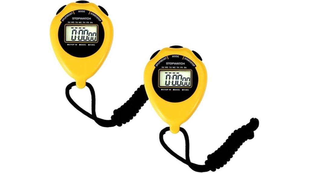 dual stopwatch sport timers