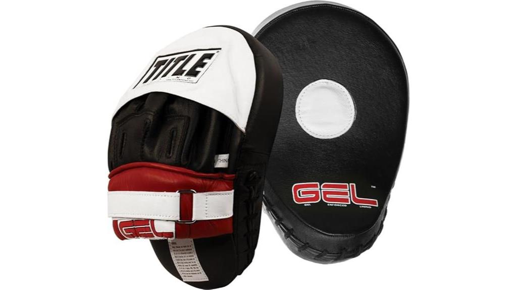 gel contoured punch mitts