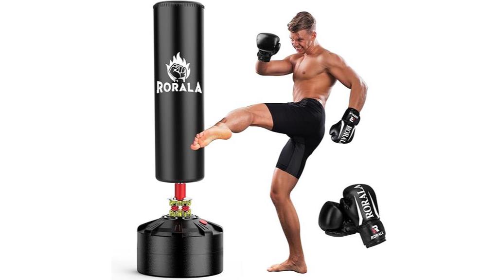 heavy duty punching bag stand