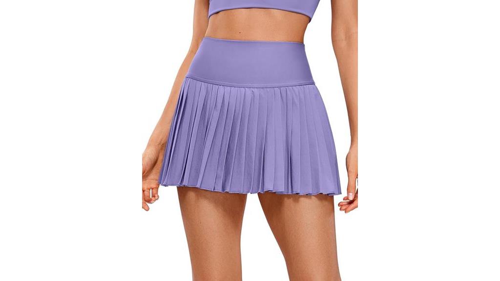 high waisted tennis skirts