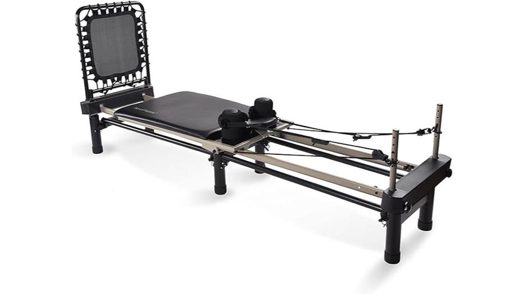 home gym reformer workout