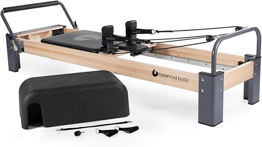 home pilates reformer equipment