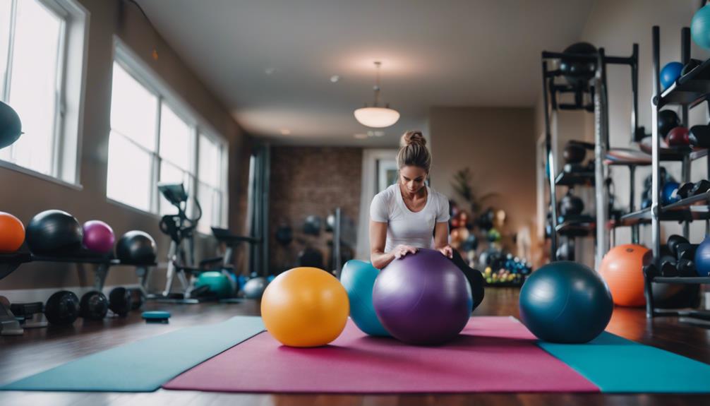 proper care for stability balls