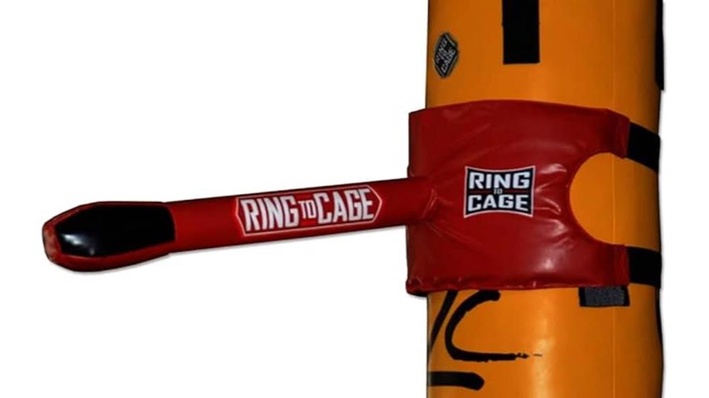 punching bag stick attachment