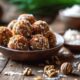 raw carrot cake powerballs