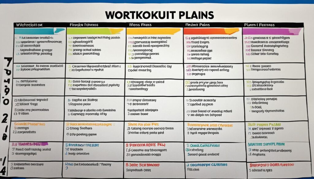 sample workout plans