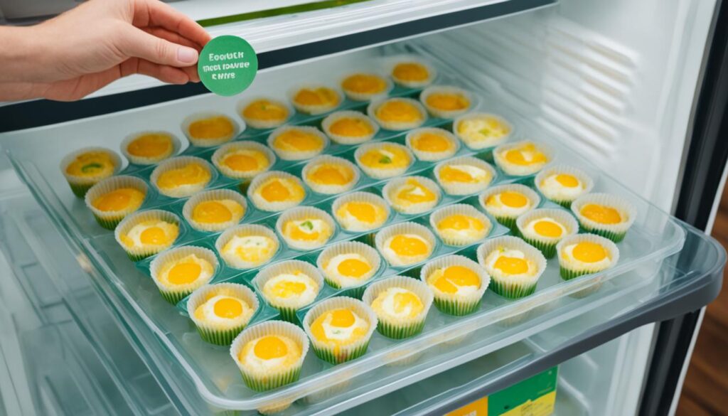 storage instructions for egg muffins