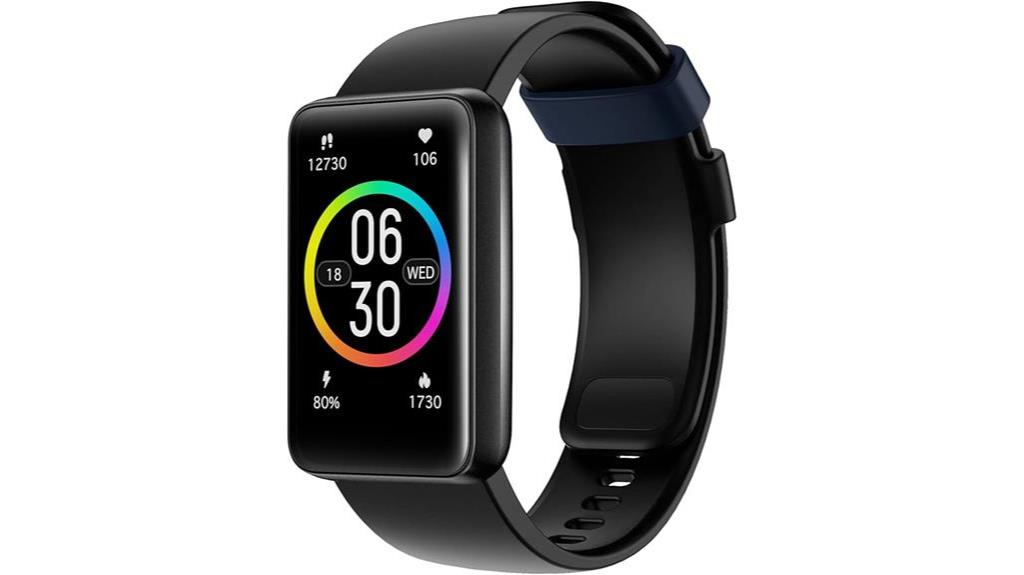 touch screen fitness tracker