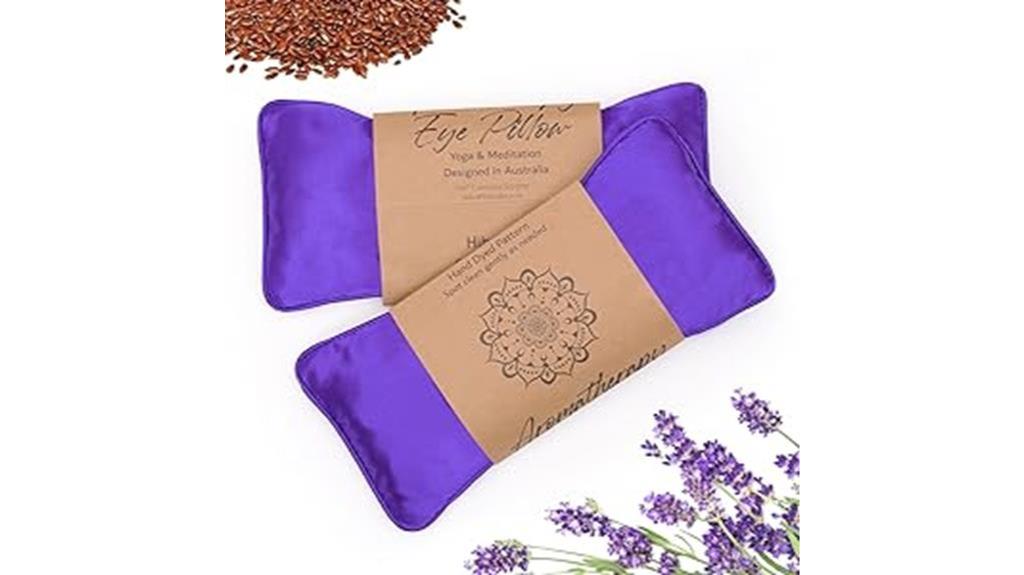 weighted lavender eye pillow