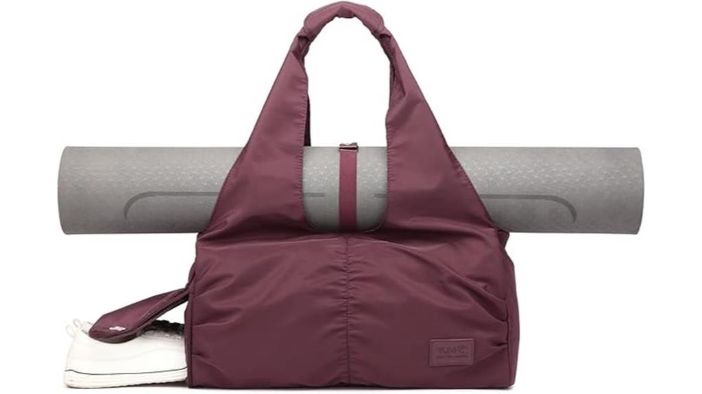 women s travel yoga bag