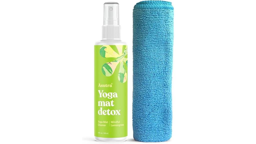 yoga mat cleaner spray