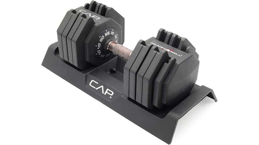 adjustable dumbbell weight options