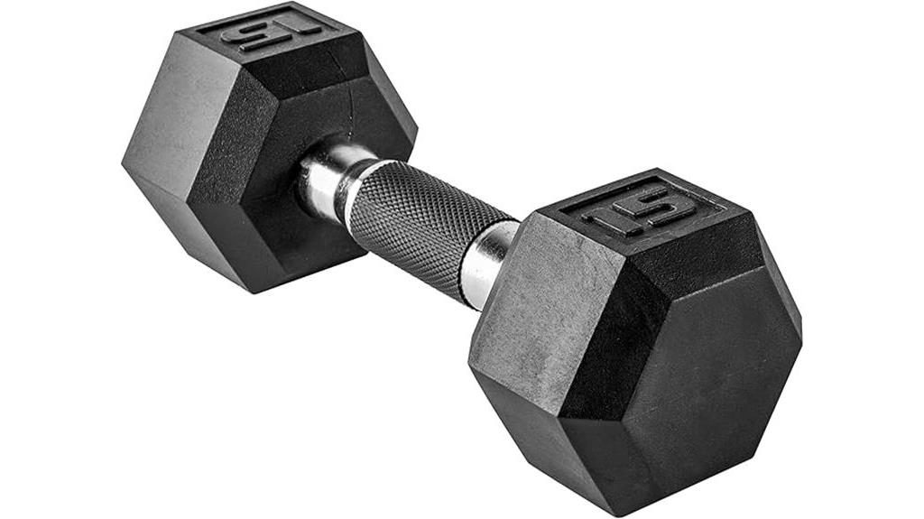 cap coated dumbbell options