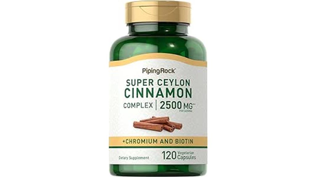 ceylon cinnamon capsules 2500mg