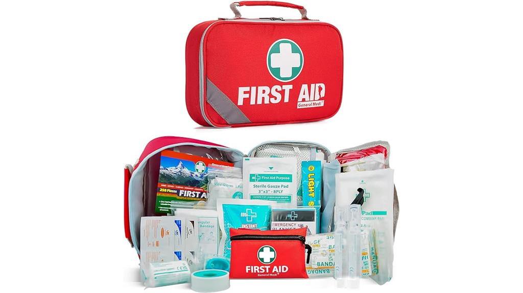 comprehensive 215 piece first aid