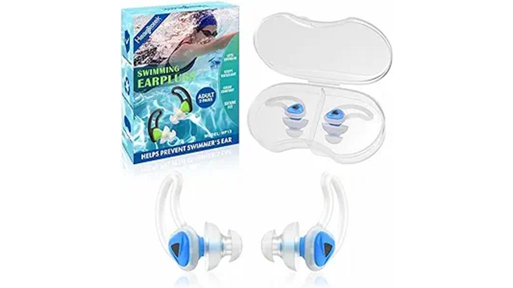 custom fit swimmer ear plugs