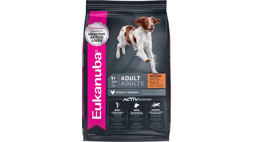 eukanuba medium breed dog food