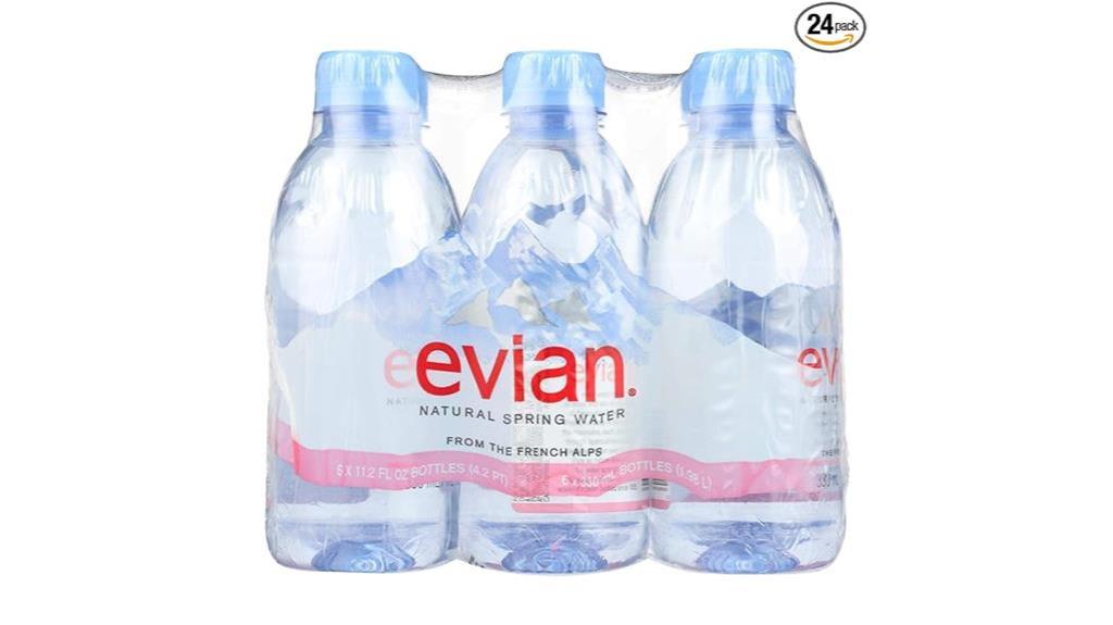 evian spring water pack