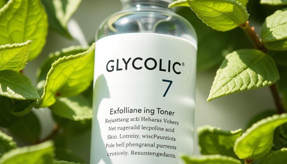 glycolic acid toner benefits