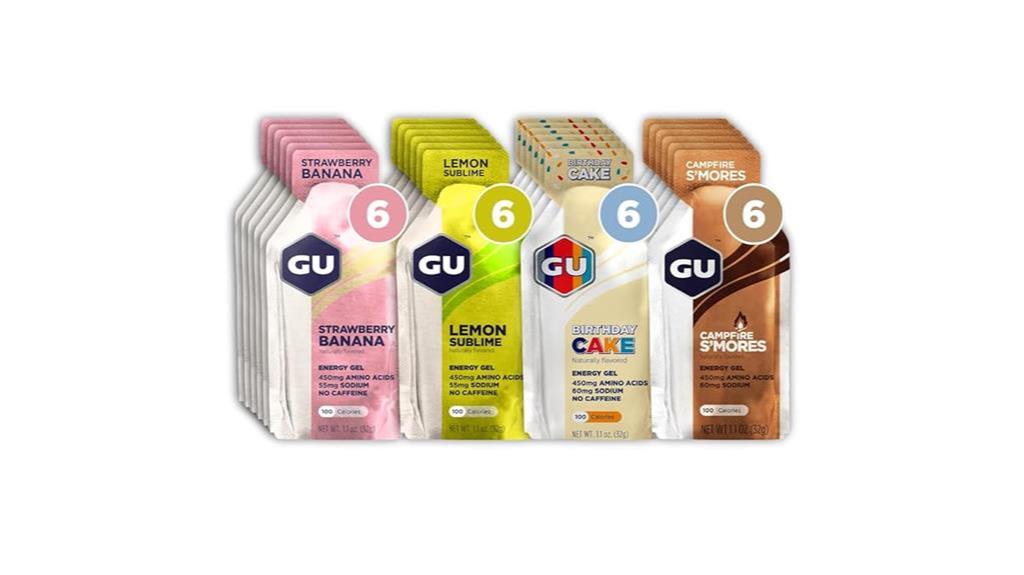 gu energy gel pack