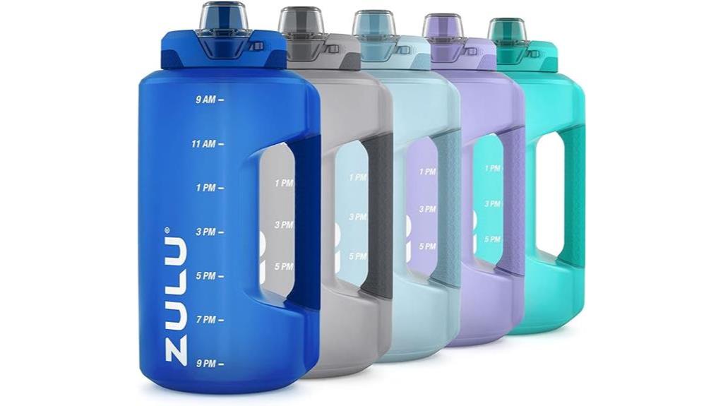 hydration jug with markers