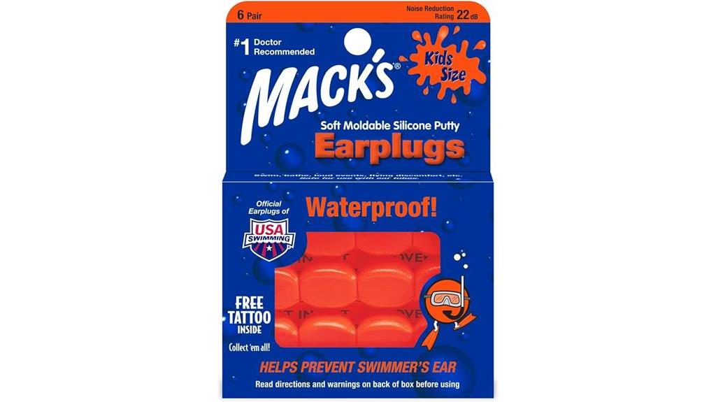 kids silicone ear plugs