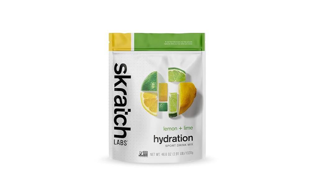 lemon lime hydration powder