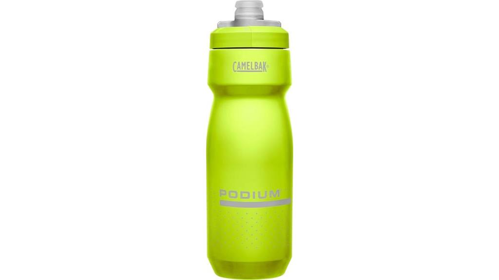 lime camelbak podium bottle