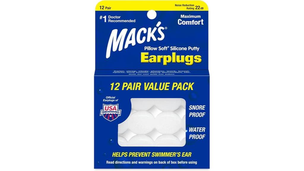 macks silicone earplugs bundle