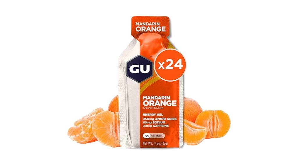 mandarin orange energy gel