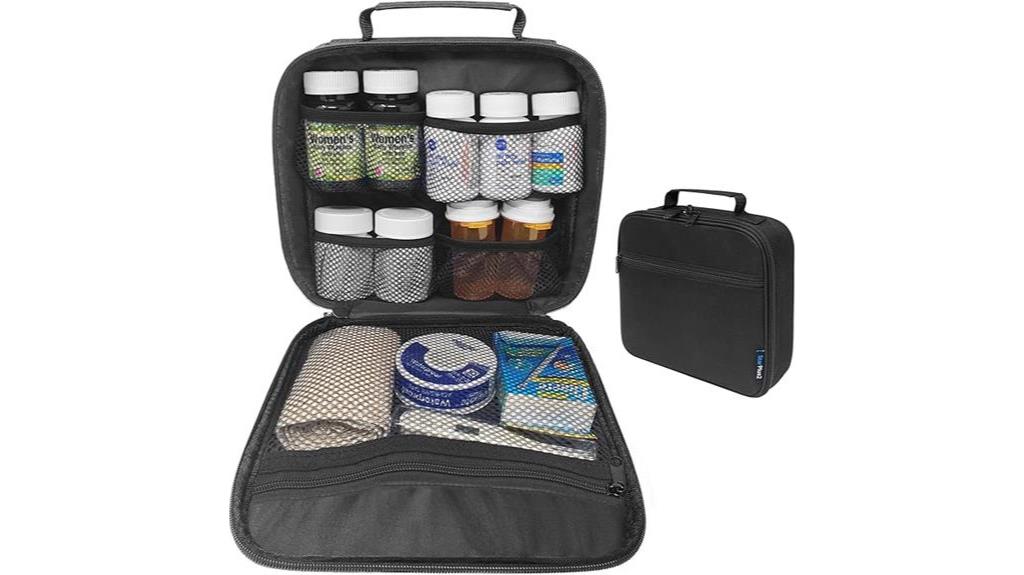 medication organizer and bag