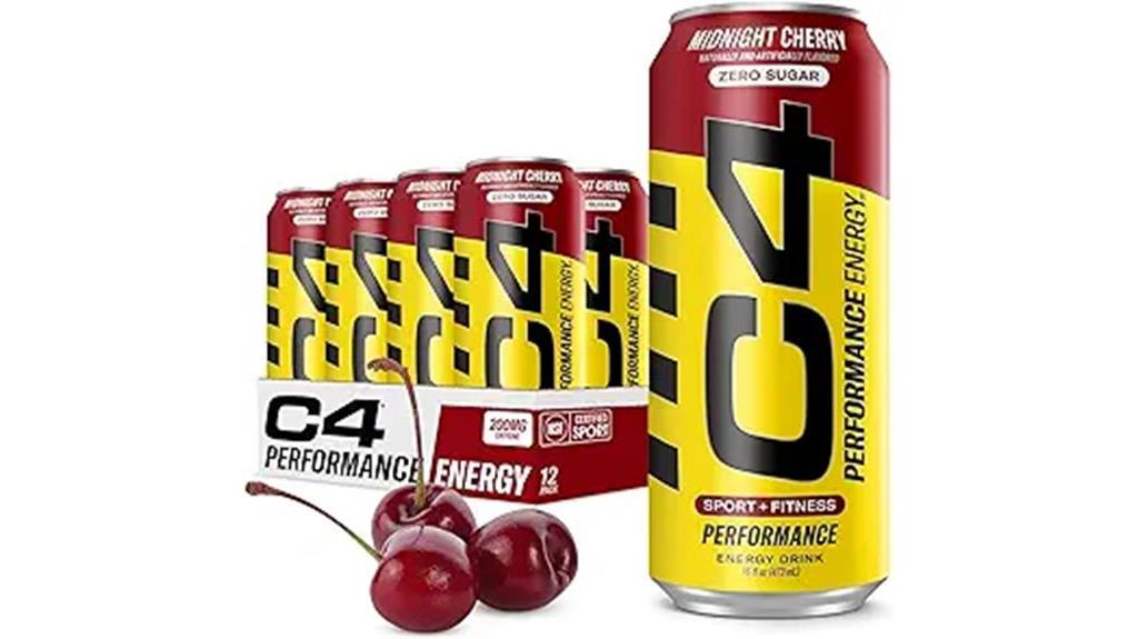 midnight cherry energy drink