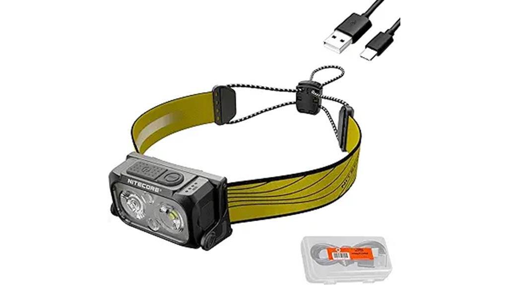 nitecore nu25 headlamp usb c