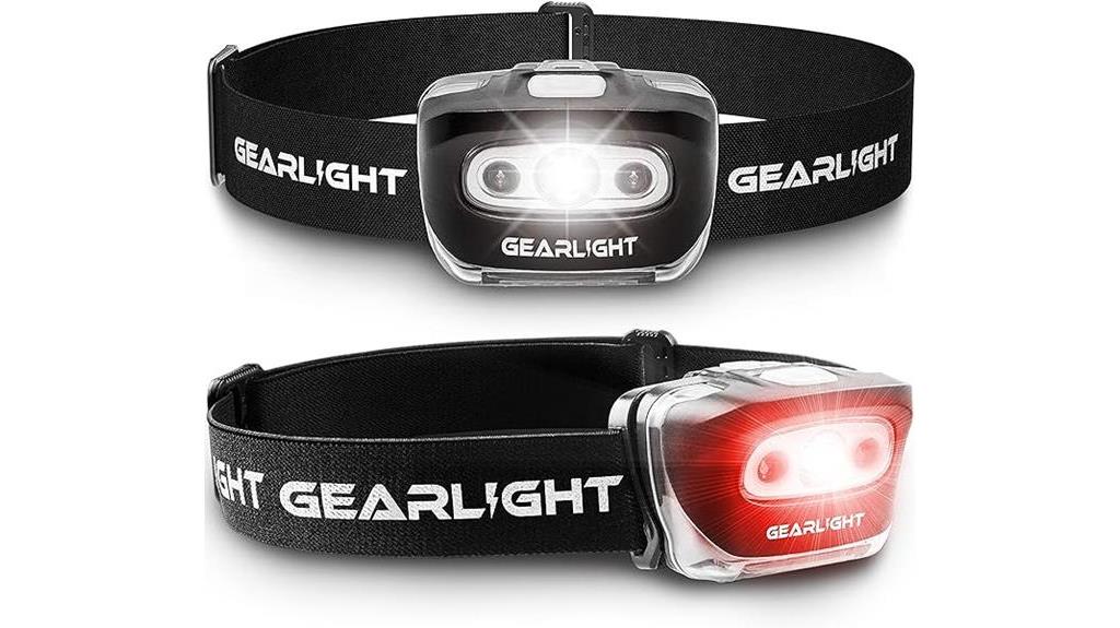 outdoor led headlamp set