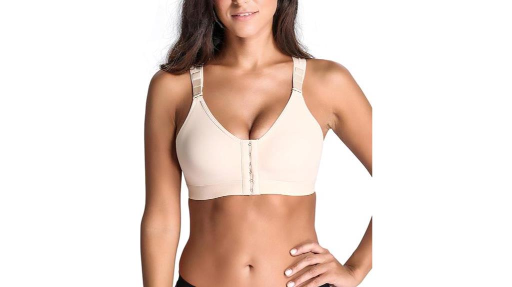 post surgery front closure bra