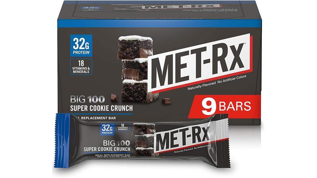 protein meal replacement bars