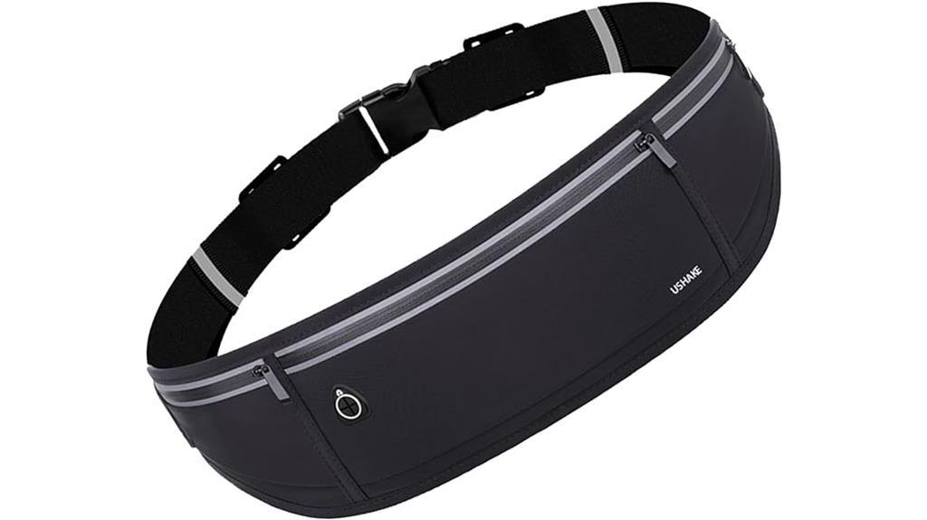 slim running belt fanny pack