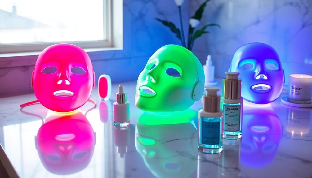 led masks for skincare