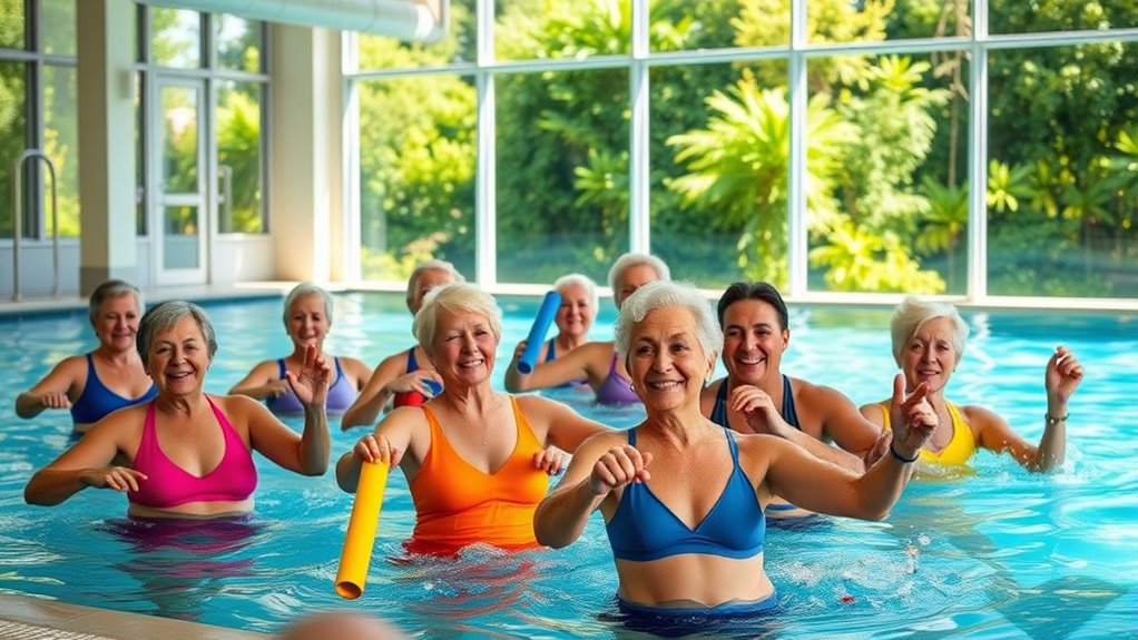 aquatic exercise barriers addressed