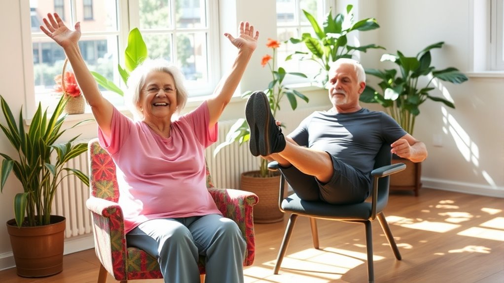chair exercises enhance senior mobility