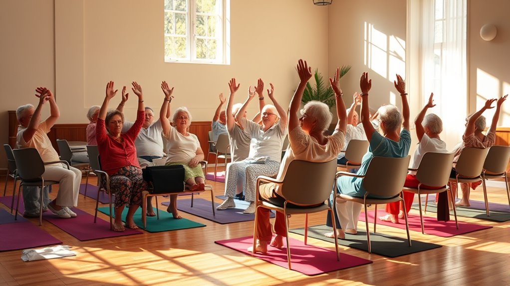 chair yoga practice schedule