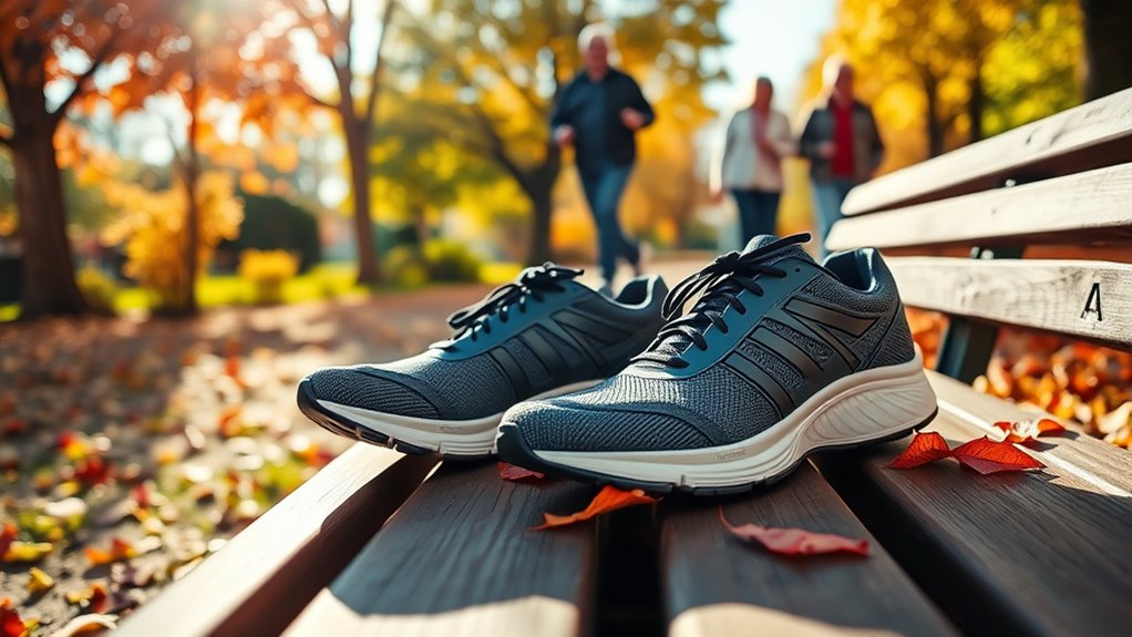 comfortable sneakers enhance mobility