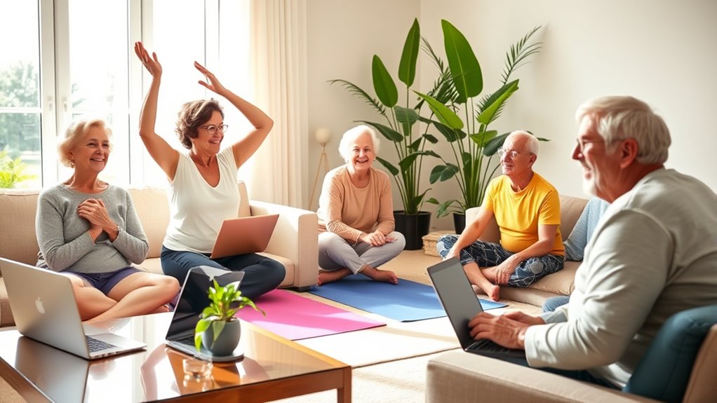 convenient online fitness classes