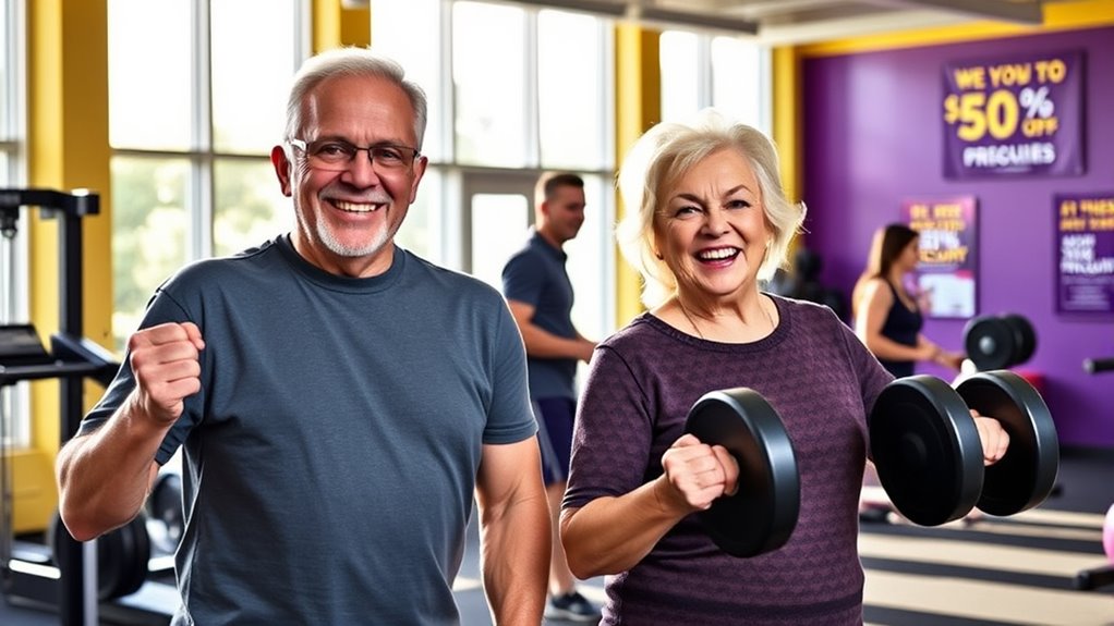 empowering seniors at gyms