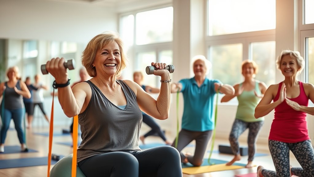 exercise promotes senior health
